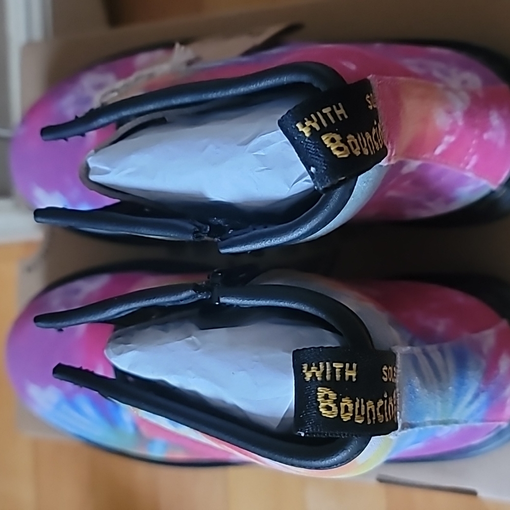 Dr. Marten's Girls Tye Dye Suede Boots, Size Kids 6M - Picture 13 of 16